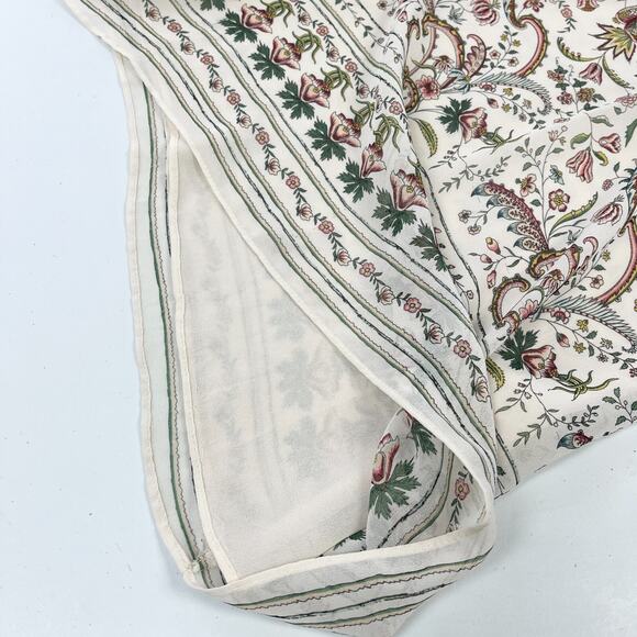 Max Studio Womens Sleeveless Top Sz Small Floral Boho Summer‎ Cottagecore Dainty - Picture 6 of 10